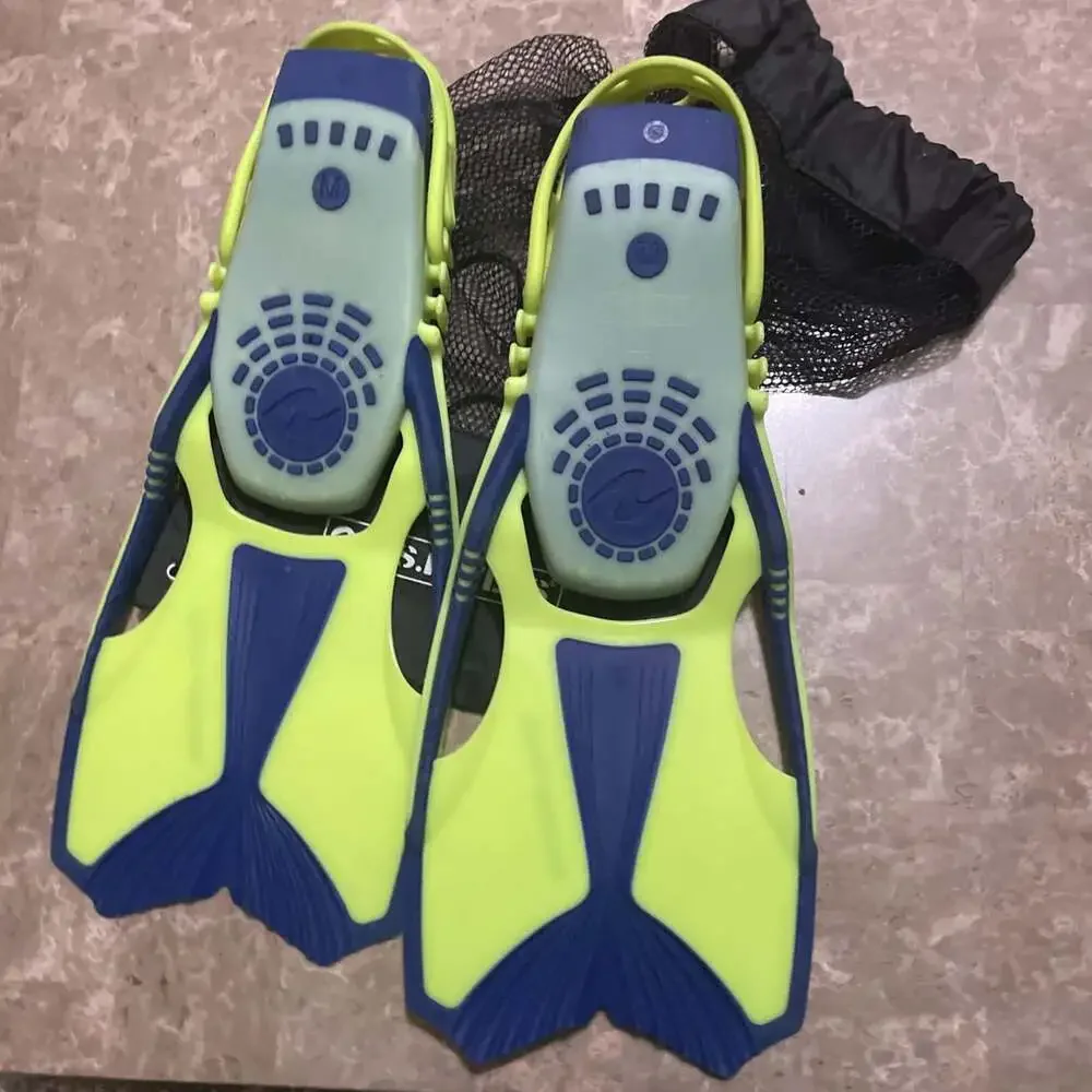 US Divers Snorkel/ Size m Kidds Coming With Bag / Blue / Green
